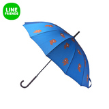 LINE FRIENDS布朗熊长柄雨伞韩国创意设计晴雨两用防水防晒新品