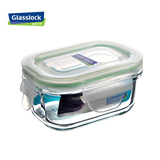 Glasslock三光云彩韩国原装钢化玻璃儿童辅食盒保鲜便当饭盒150ml
