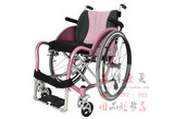 日本中进轮椅高端定制舒适运动休闲款 转向灵活3D可调式背垫包邮