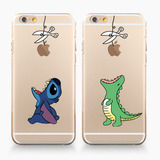 iPhone6手机壳5.5个性趣味原创意6splus情侣硅胶套软壳透明潮男女
