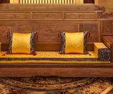 红木红木沙发垫中式坐垫古典实木餐椅圈椅垫海绵棕垫定做