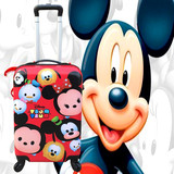 迪士尼原单米奇儿童拉杆箱20寸女童可爱米妮万向轮旅行行李登机箱
