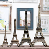 摩屋法国巴黎埃菲尔铁塔模型桌面装饰品 家居饰品房间摆设小摆件