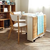 SOFSYS折叠桌餐桌小户型家用饭桌多功能长方形简易伸缩桌折叠桌子