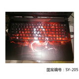 神舟炫龙X5 X7 X8 PLUS笔记本贴纸电脑保护膜外壳膜17.3寸全包型