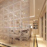 中式简约隔断客厅装饰木质挂式屏风复古创意镂空餐厅雕花折叠玄关