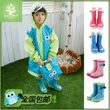 韩国Kocotree儿童雨靴 女 学生宝宝防滑雨鞋男夏中筒雨靴水鞋包邮