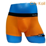 新款CK凯尔5887一片式3D立体无痕男士内裤简约时尚版平角裤3/包邮