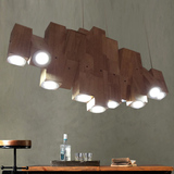 设计师个性艺术吊灯 北欧宜家餐厅客厅实木创意酒店会所工程灯具