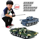 2-3-6周岁7岁遥控坦克车越野车玩具模型充电电动仿真大炮儿童男孩