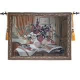 比利时挂毯 客厅壁毯 壁挂 装饰画 欧式 美式 布艺挂画 怀旧年代