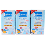 泰国进口Lactasoy 力大狮豆奶饮料 健康营养原味125ML*6盒特价