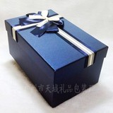 高档商务包装盒超大号长方形礼品盒定做婚纱西装玫瑰花礼物盒包邮