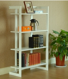 创意书架实木 置物架落地简约  书柜多层 收纳架 个性书架简易