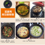 汤煲煮粥一年质保 韩式彩色砂锅炖锅 陶瓷煲汤 明火耐高温养生