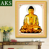 A-KS精准印花大幅新款释迦摩尼佛十字绣如来佛祖佛教佛像客厅系列