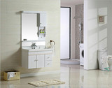 厂家直销 简约现代时尚特价PVC 橡木白色最新款 卫浴柜浴室柜组合