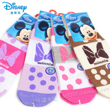 Disney/迪士尼夏女童袜女童袜春夏宝宝袜春棉袜儿童夏袜儿童
