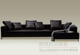 美式真皮沙发123转角组合客厅现代简约欧式大小户型头层牛皮沙发