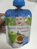 澳洲代购Bellamy's贝拉米婴幼儿有机水果泥 苹果无花果泥4+