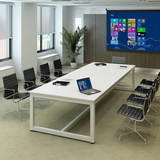 T6X定制 会议桌长桌简约办公家具组装桌洽谈培训桌