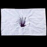 美容熏蒸按摩spa专用洞巾床单 趴巾 棉质美容院床罩床头洞巾垫单