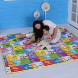 婴儿童宝宝爬行垫加厚2CM双面3CM环保垫爬爬垫泡沫地垫韩国游戏毯