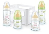 德亚购回NUK奶瓶 宽口径婴儿玻璃奶瓶 新生儿宝宝奶瓶120/240ml