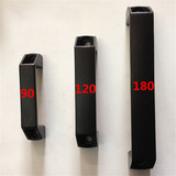 黑色塑料方形拉手 电柜方形拉手 孔距为90cm 120cm 150cm 180cm