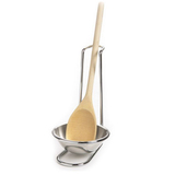 限量日本汤勺架子不锈钢火锅漏勺收纳架木勺托勺座置物架厨房用品