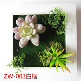 3D植物花卉仿真壁挂立体墙贴背景墙ZW-003白色黑色厂家直销冲钻