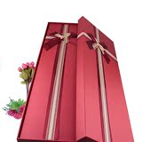 19 33支长方形蝴蝶结玫瑰礼盒鲜花包装材料批发
