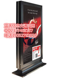 超薄落地式广告灯箱厂家直销定制磁吸式落地可移动广告灯箱