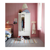 IKEA宜家代购桑维 衣柜, 白色儿童储物家具储物柜