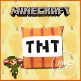 动漫世界我的世界 minecraft TNT 创意毛绒玩具公仔抱枕 动漫周边