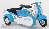 国外代购 汽车模型装饰品 125Solido蓝色时尚玩具摩托车摆件1:18