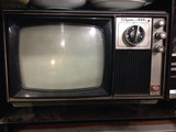 老上海/9寸黑白电视机/老物件怀旧/咖啡馆装饰道具/古董旧货/凯歌