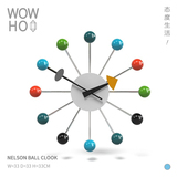 [WOWHOO]NELSON BALL CLOOK尼尔森糖果实木挂钟北欧极简异形挂钟
