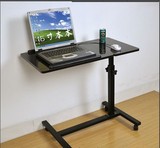 简易组装大码笔记本电脑桌子 床上懒人折叠移动升降手提桌护理桌