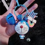 机器猫蓝胖子叮当猫可爱卡通钥匙扣汽车钥匙扣女包挂机器猫钥匙链
