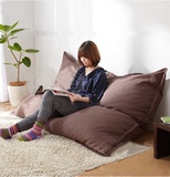 休闲懒人沙发榻榻米双人折叠小沙发可爱地板午休床创意豆袋椅包邮