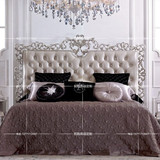 欧式床双人床1.8m大床2米新古典床美式布艺简约全实木床奢华婚床