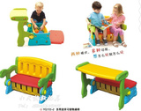 儿童桌椅组合 多功能折叠塑料游戏桌 婴幼儿玩具收纳储物特价促销