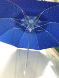 2米双弯90度双层铝合金杆钓鱼伞防晒防雨遮阳伞2米伞面户外渔具品