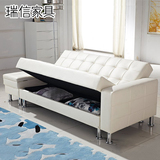 多功能单人储物沙发床1米可折叠组合客厅两人沙发小户型简约现代