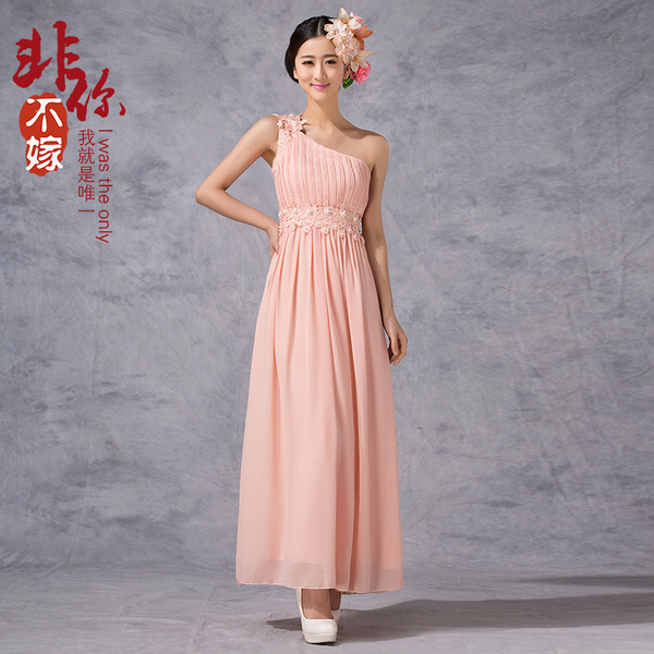2014秋冬新款婚纱韩版新娘结婚长款晚礼服装敬酒演出公主持人日常