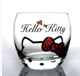 日本代购 HELLO KITTY 凯蒂猫 水杯 施华洛世奇 水晶 现货 礼物