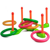 塑料套套圈玩具 欢乐游戏套圈投掷玩具 亲子玩具 儿童户外运动