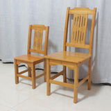 鑫凯之源楠竹餐椅靠背椅子拆装凳子座椅儿童学习椅组装椅子餐桌椅