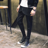 萨伦风格兰蒂品牌杰克2016旅游新款八分裤专柜直筒稻草男休闲裤